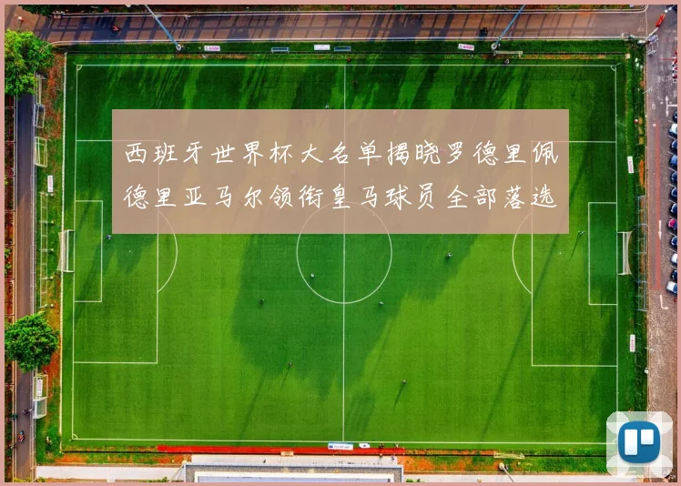 西班牙世界杯大名单揭晓罗德里佩德里亚马尔领衔皇马球员全部落选